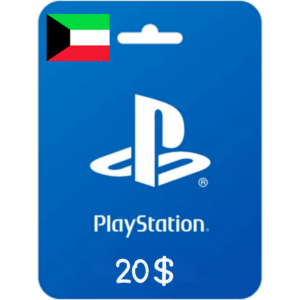 PlayStation Card 20$ (Kuwait Store) - Follow 965 - Follow 965